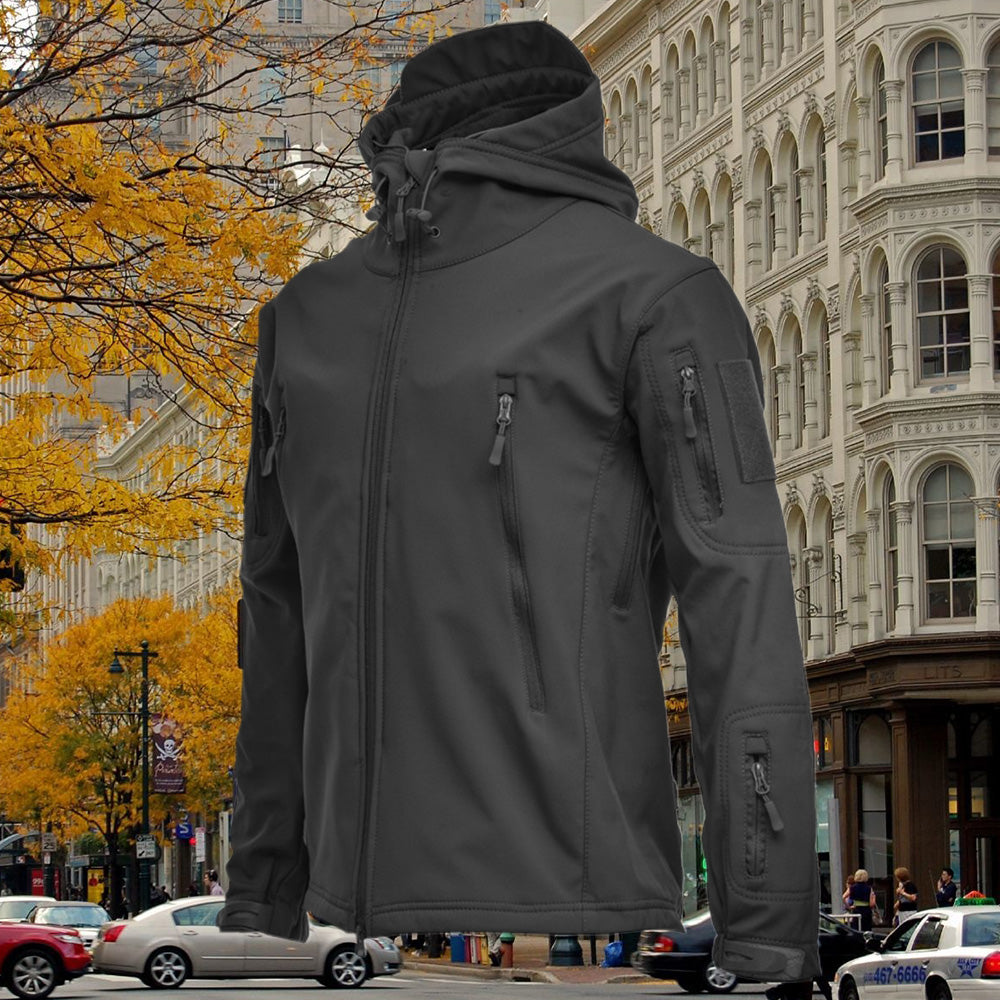 Saphirvogel™ Outdoor-Fleece-verdickte Softshell-wasserdichte Jacke