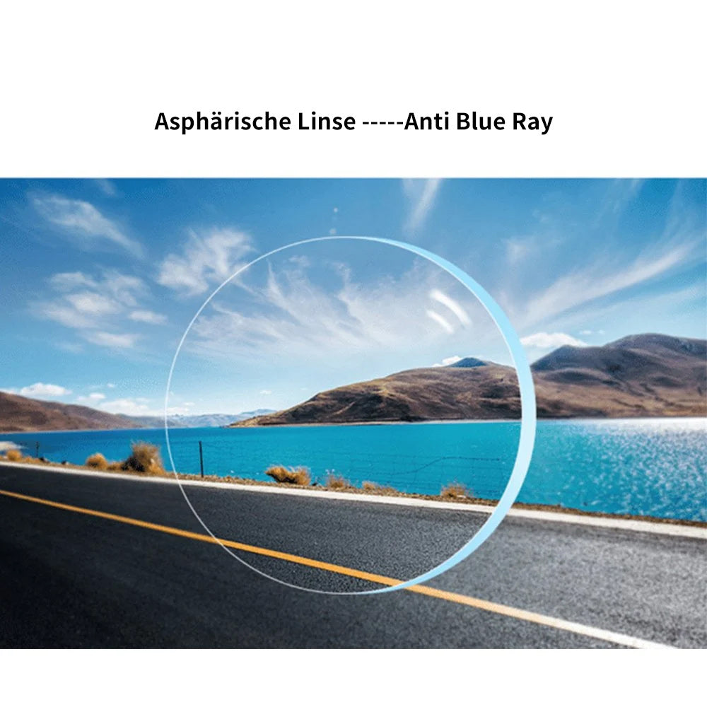 Saphirvogel™ Ultraleichte schraubenlose faltbare Lesebrille aus Titanmaterial