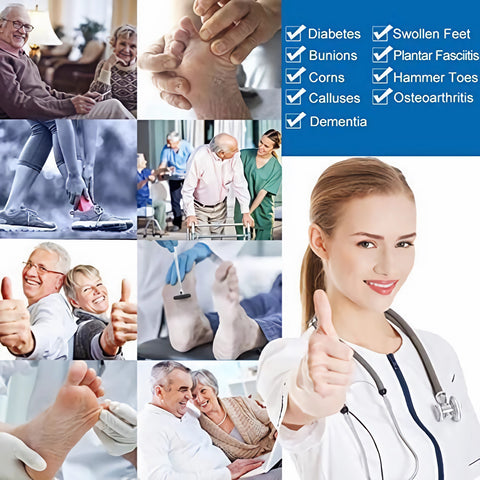 Onecomfy Women Adjusting Anti Slip Walking Shoes