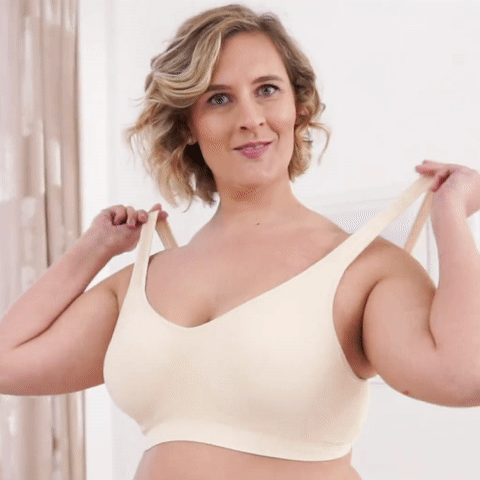 SeamlessCharm - No Rims Sleep Lace Wireless Bra 2 GIF2 1