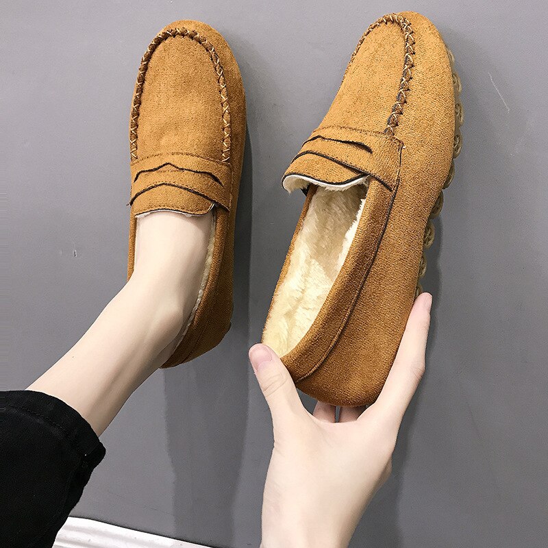 Women's Comfortable Non-Slip Warm Loafers( HOT SALE !!!-70% OFF For a Limited Time )