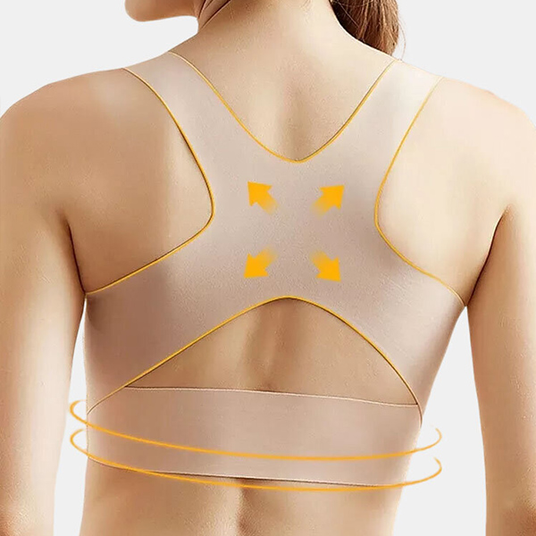 2In1 Seamless Front Buckle Support Bra