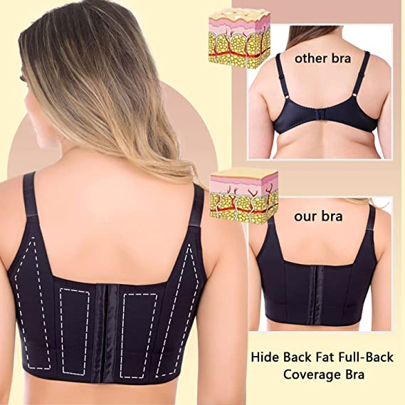 Buy 1 Get 1 Free (Add 2 pcs to cart)Perfect 5-in-1: Push Up Bra,Shapewear,Hide  Back Fat & Full Back Coverage