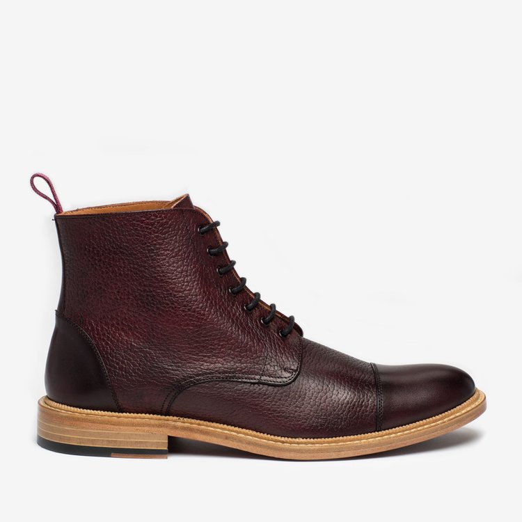 The Rome Boot in Oxblood-Free Shipping Worldwide
