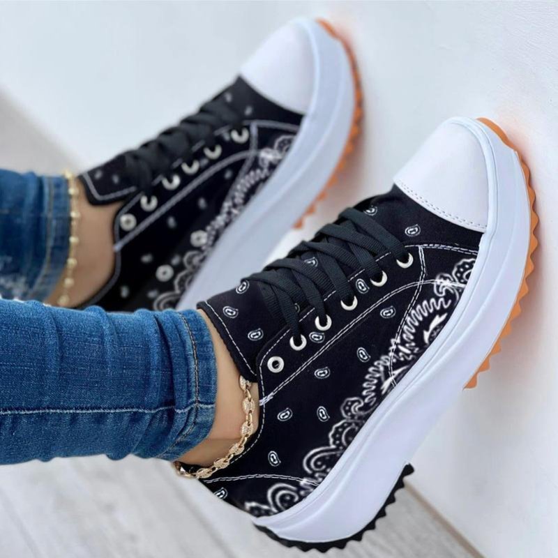 2022 Canvas Shoes Women's Height Increase Shoes