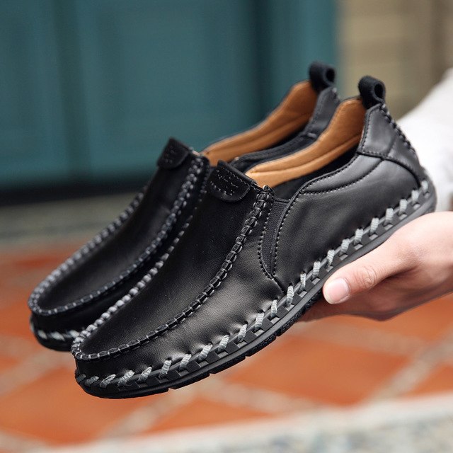 2022 MEN'S LEATHER SLIP ON CASUAL SHOES