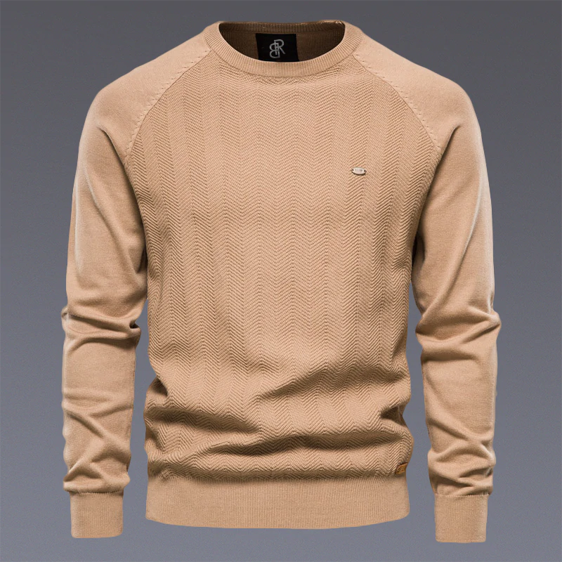 Harding Cotton Drop Retro Sweater
