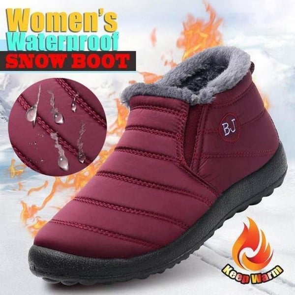 BEST Christmas GIFT🔥Winter Warm Snow Waterproof Cotton Shoes