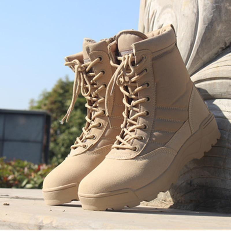Special Force Tactical Desert Combat Men's Ankle Boots