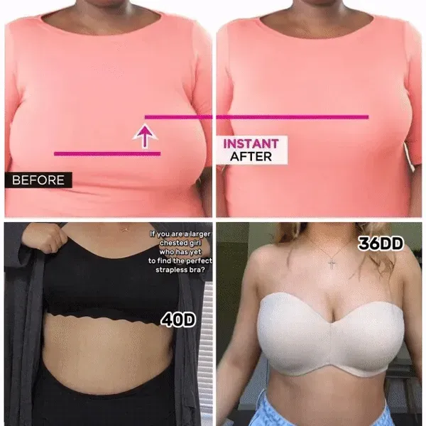 LAST DAY 49% OFF - Full Support Non-Slip Convertible Bandeau Bra (Buy 2 Free Shipping)