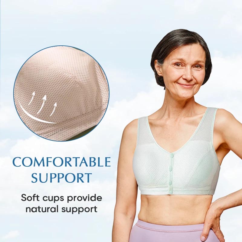 💦Summer Breathable & Comfortable Front Button Bra