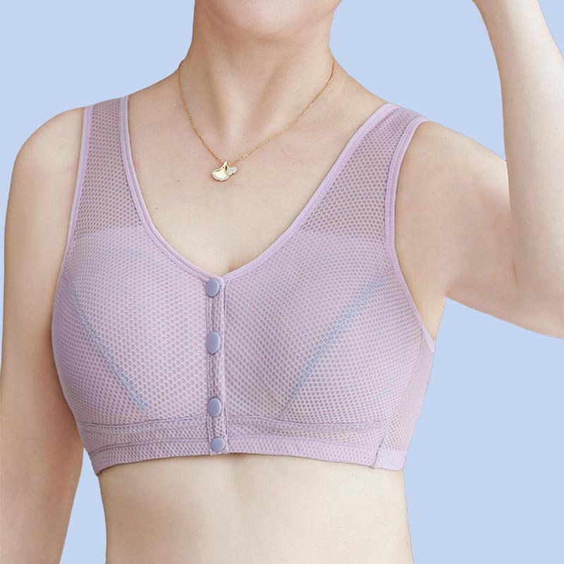 💦Summer Breathable & Comfortable Front Button Bra