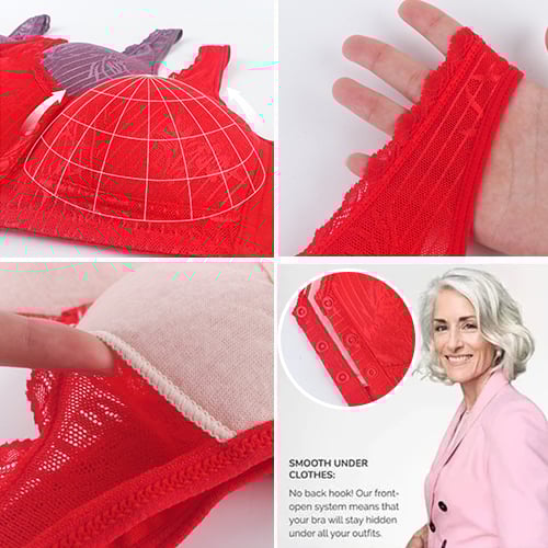 🔥Summer Hot Sale🔥🔥-Front-Closure Acutefebruary Bra