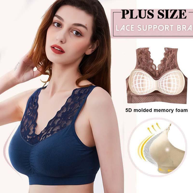 LAMI BRA - Push Up Comfort Super Elastic Breathable Lace Bra
