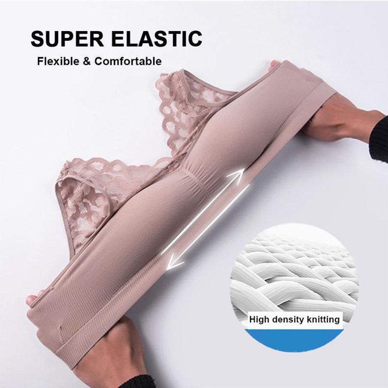 LAMI BRA - Push Up Comfort Super Elastic Breathable Lace Bra
