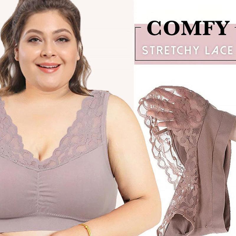 LAMI BRA - Push Up Comfort Super Elastic Breathable Lace Bra