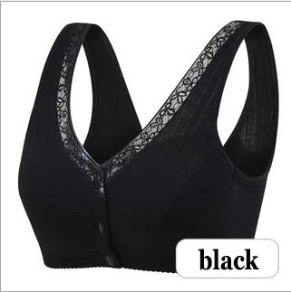Buy 1 Free 1🔥 Plus Size Cotton Front Buckle Bra