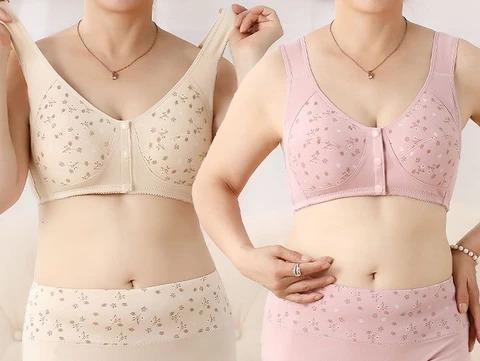 [ BUY 1 GET 3 ] CONVENIENT FRONT BUTTON BRA