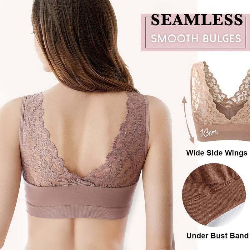 LAMI BRA - Push Up Comfort Super Elastic Breathable Lace Bra