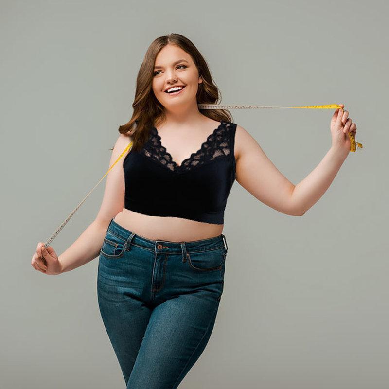 LAMI BRA - Push Up Comfort Super Elastic Breathable Lace Bra