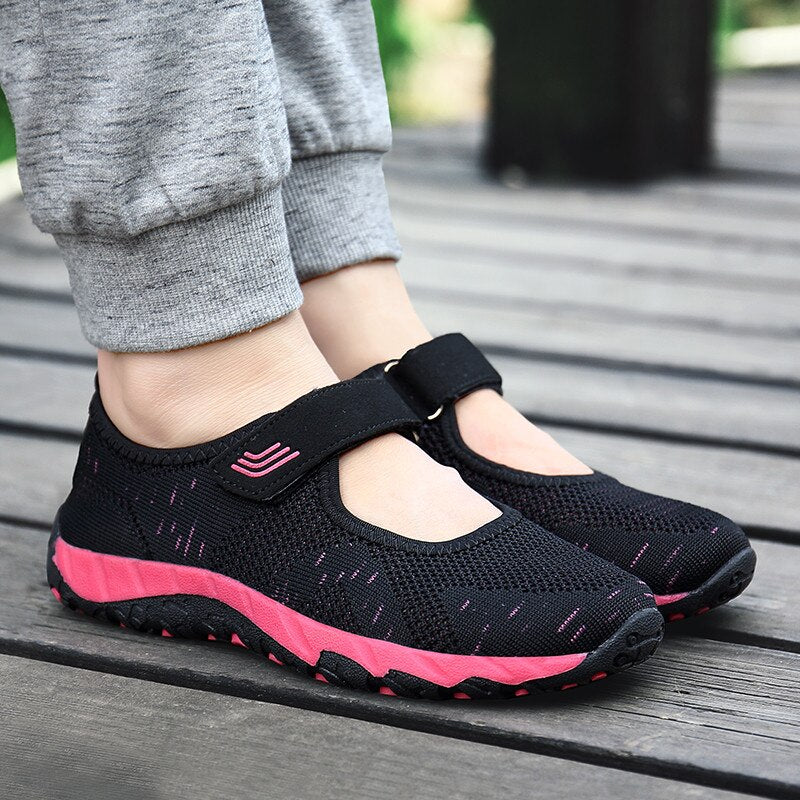 Women's Breathable Stretchable Lightweight Walking Shoes