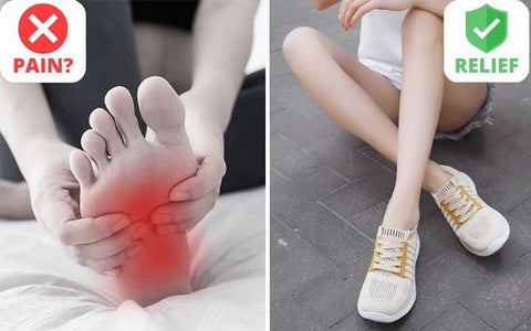 Onecomfy Women Breathable Arch Support Elastic Orthopedic Shoes