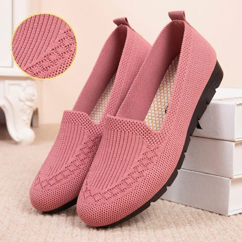 🔥Last Day 50% off🔥2023 Casual Shoes Women’s Mesh Breathable Slip on Flat Shoes Ladies Loafers