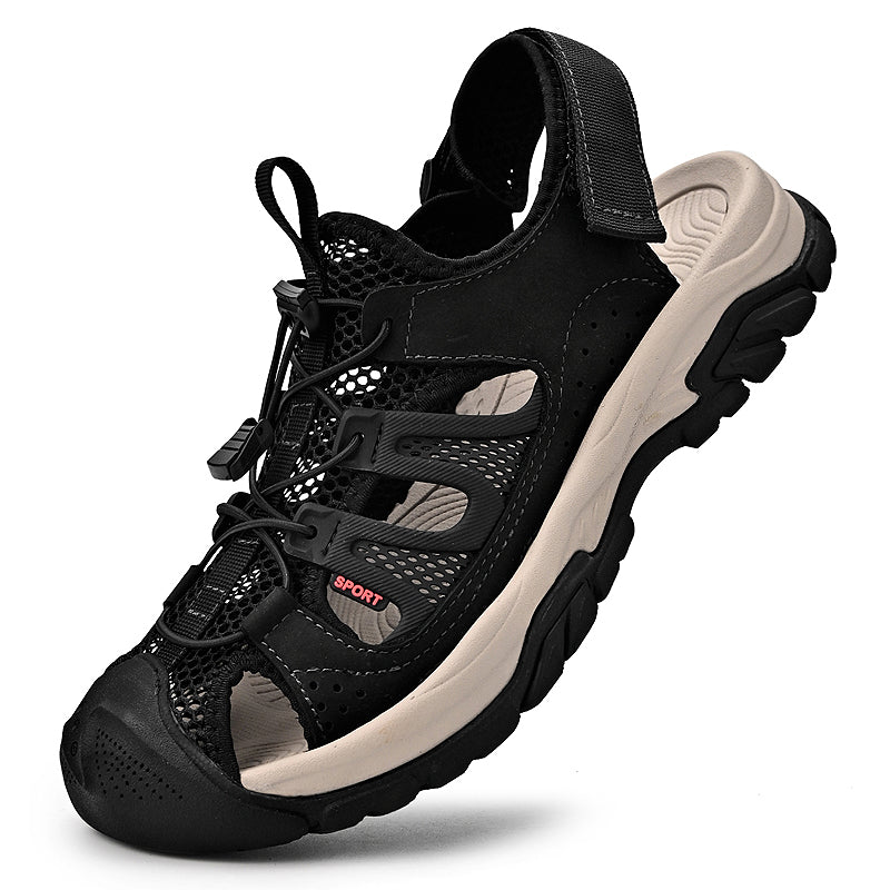 Men's Soft Leather Quick-Dry Breathable Outdoor shoes