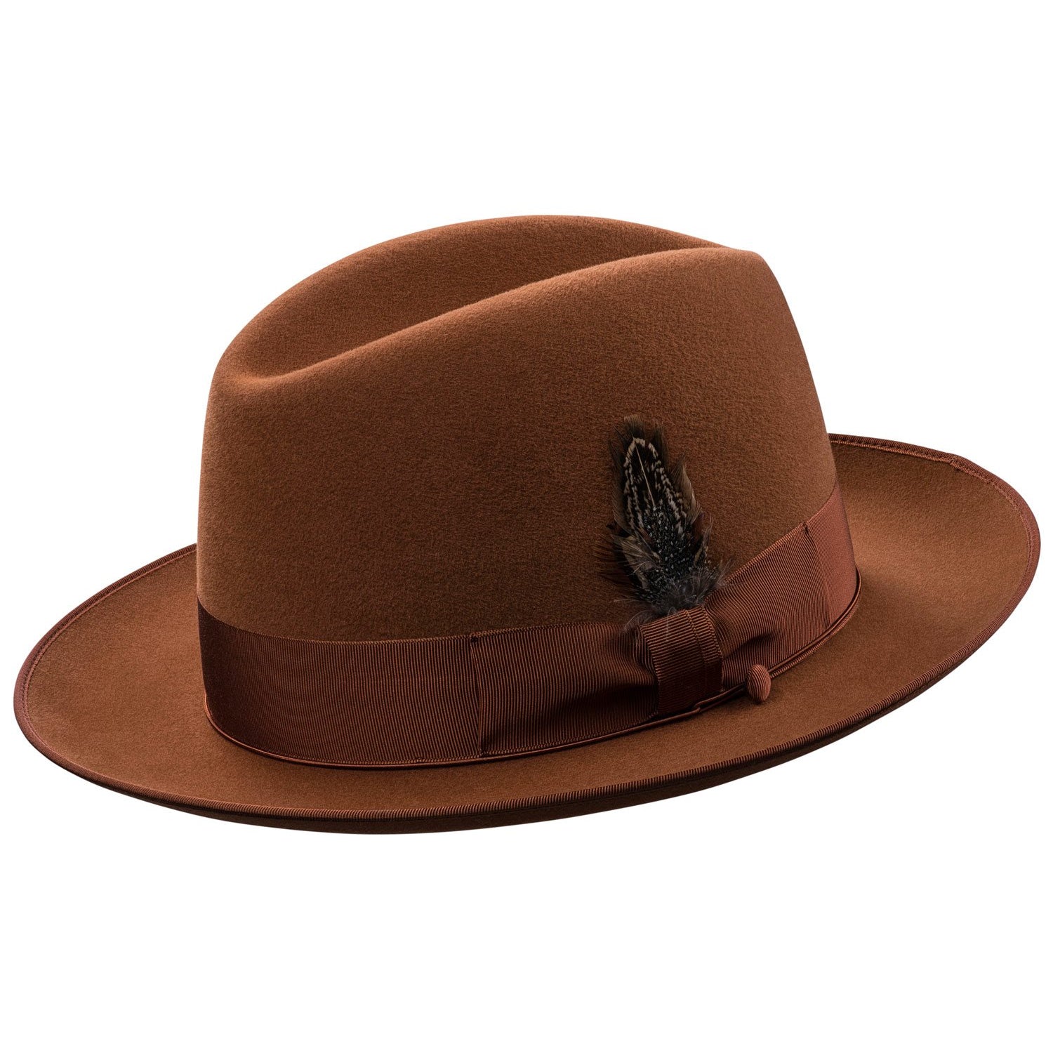 The Deuce and a Quarter Suede Felt Fedora by Selentino – imaurrks