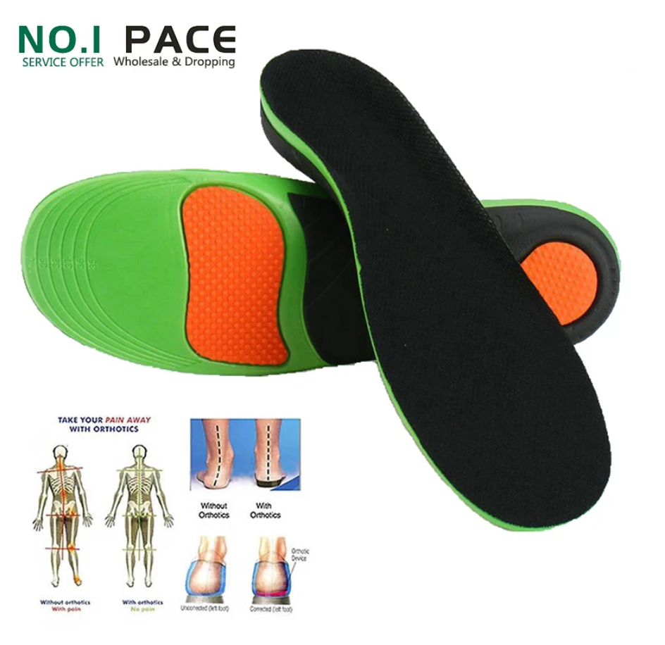 Premium Orthopedic Flat Foot Health Sole Pad For Shoes Insert, Arch Support Pad For Plantar Fasciitis