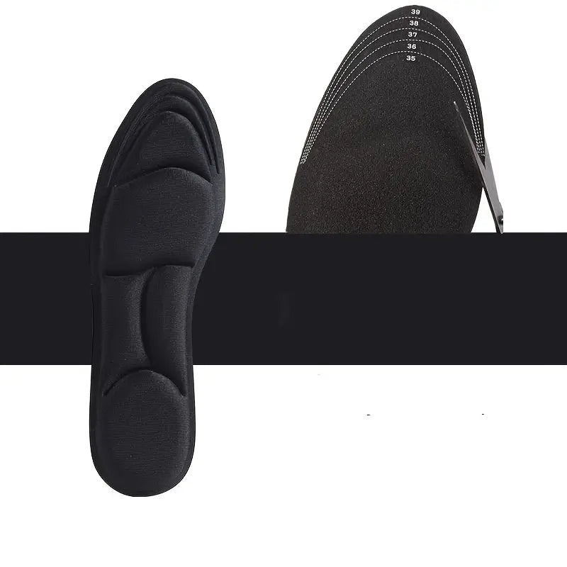 6D Orthopedic Insoles With Arch Support, Memory Foam Insole Designed For Aching, Swollen, Diabetic Or Sore Arthritic Feet