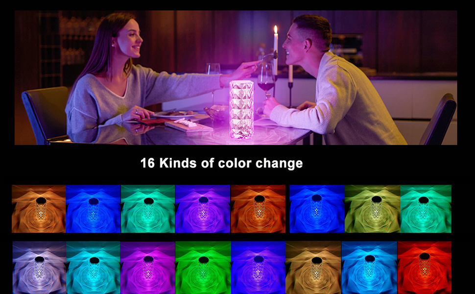 rose lamp
