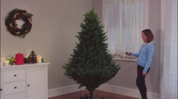 🎄Incrível árvore de Natal retrátil com controle remoto