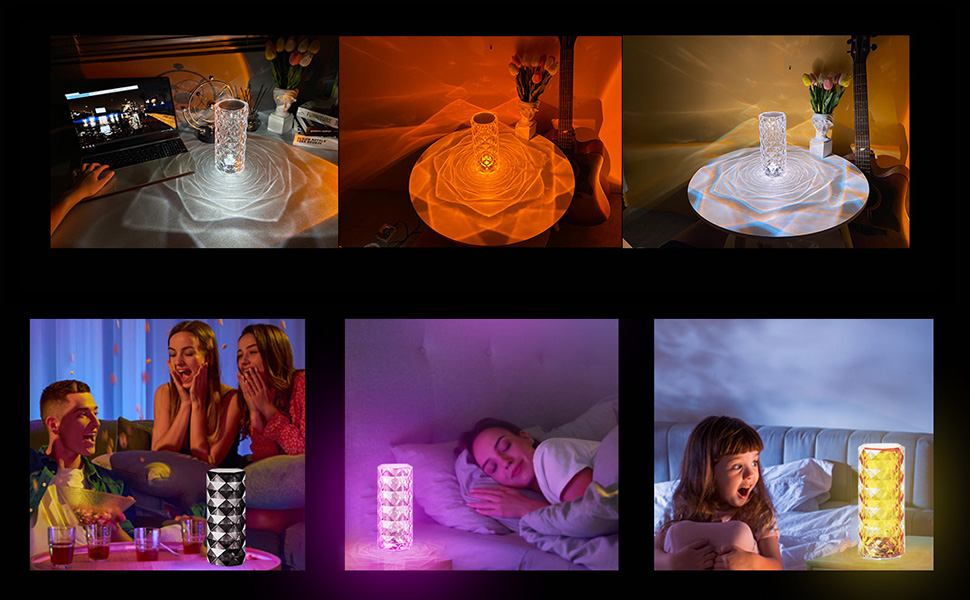crystal lamp