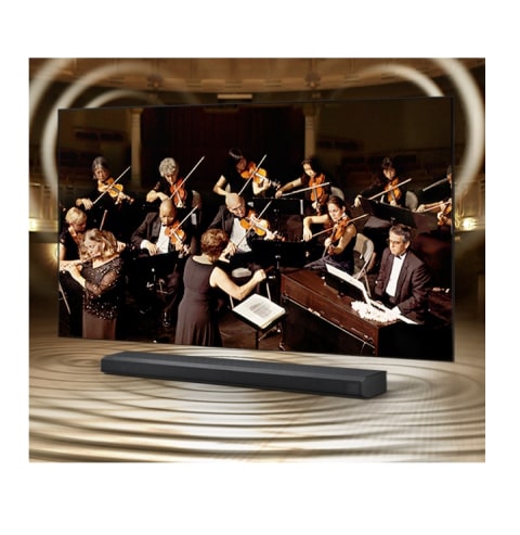 Q-Symphony: TV y barra de sonido orquestados en perfecta armonía Q-Symphony: TV y barra de sonido orquestados en perfecta armonía
