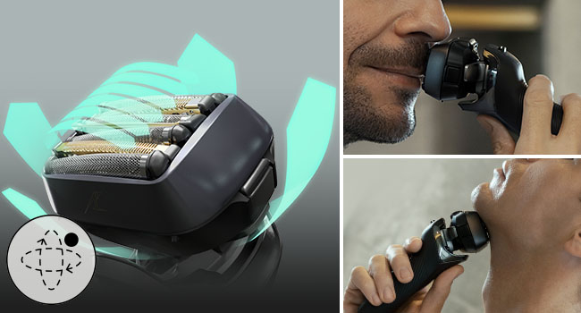 Game-Changing 22D Flexible Shaver Head