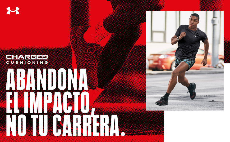 charged assert 9 running cushioning correr hombre deportes calzado