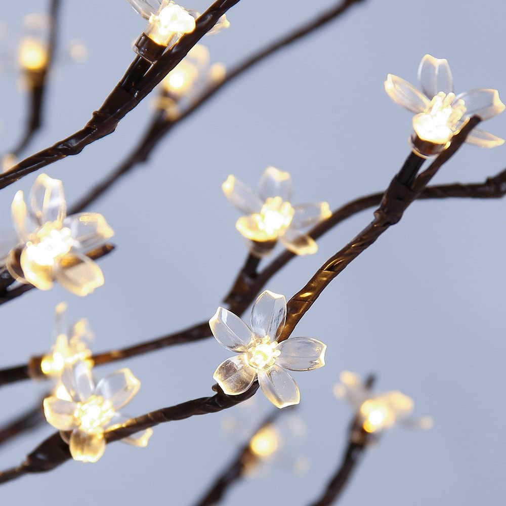 5ft Lighted Cherry Blossom Tree