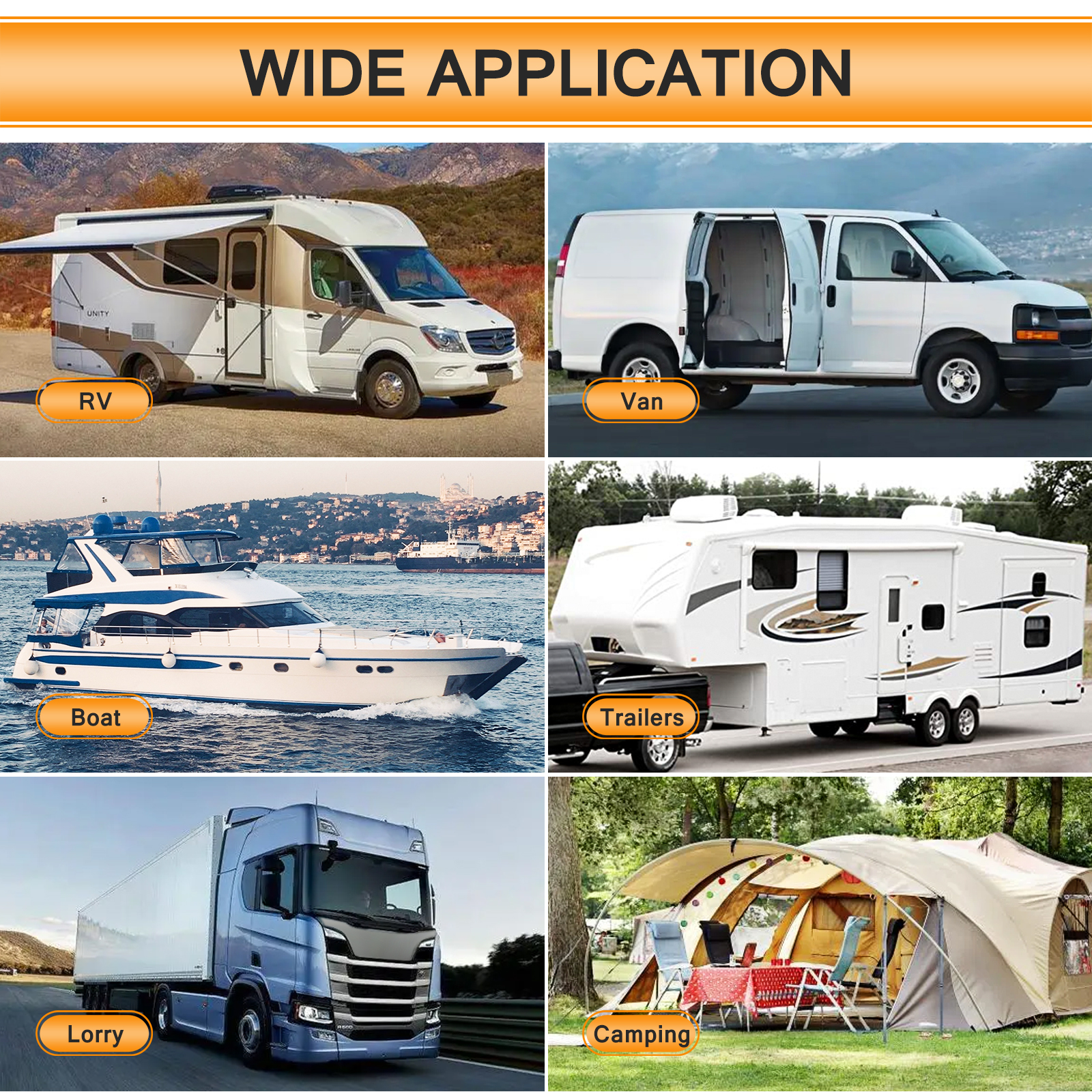 WOWLED 12V Interior LED Light Bar, 120 LED Interior Lighting, 12W LED RV Ceiling Lights Strip Lamp with ON/Off Switch for RV Camper Truck Van Boat Car Cargo Cabient Lights Fixture Motorhome (4Pack)