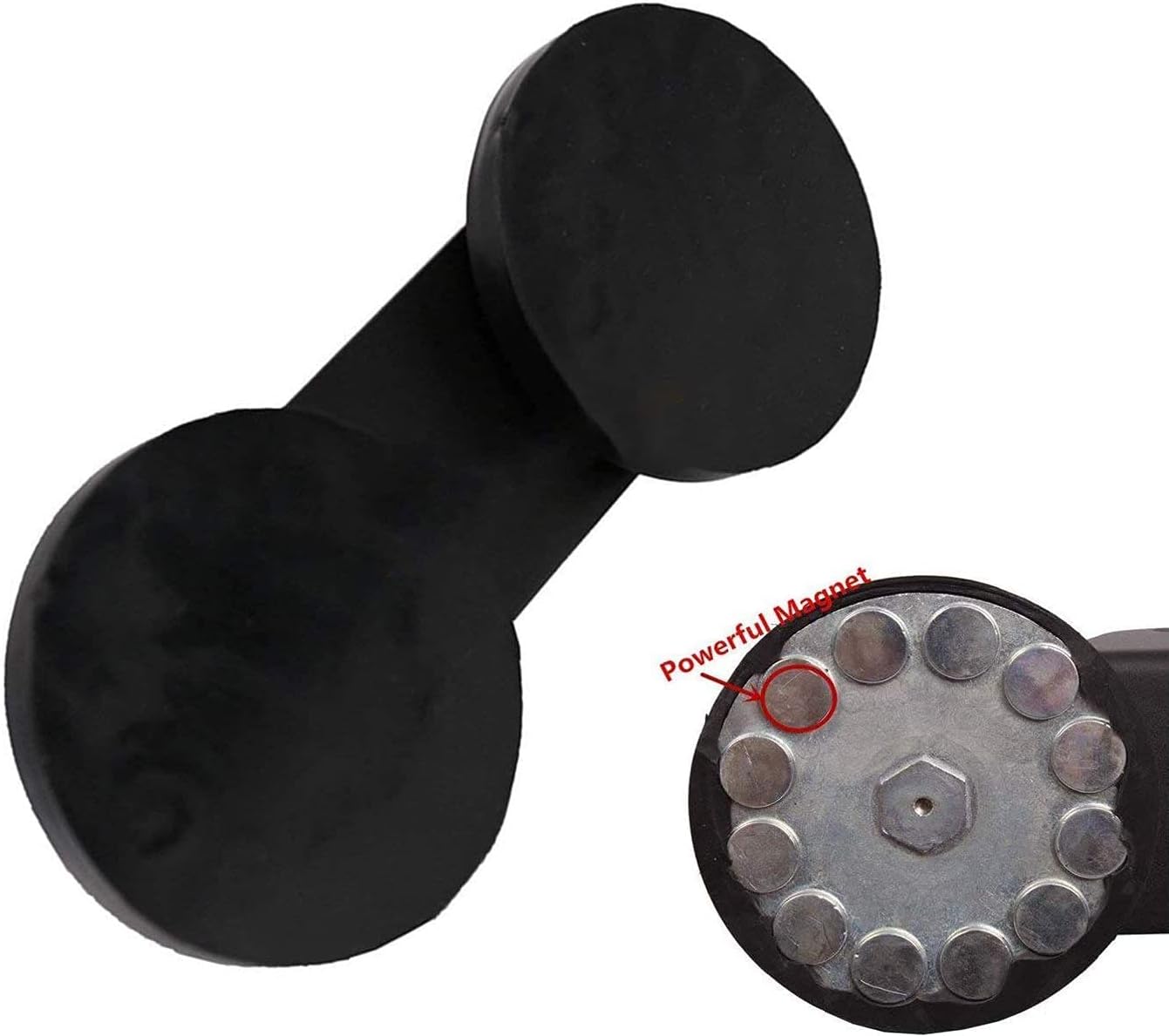 WOWLED Powerful Magnetic Base Mount Bracket, 2 Pack Light Bar Work Light Magnets Mounting Bracket for LED Fog Light Offroad Driving Emergency Lights Car Truck 4WD