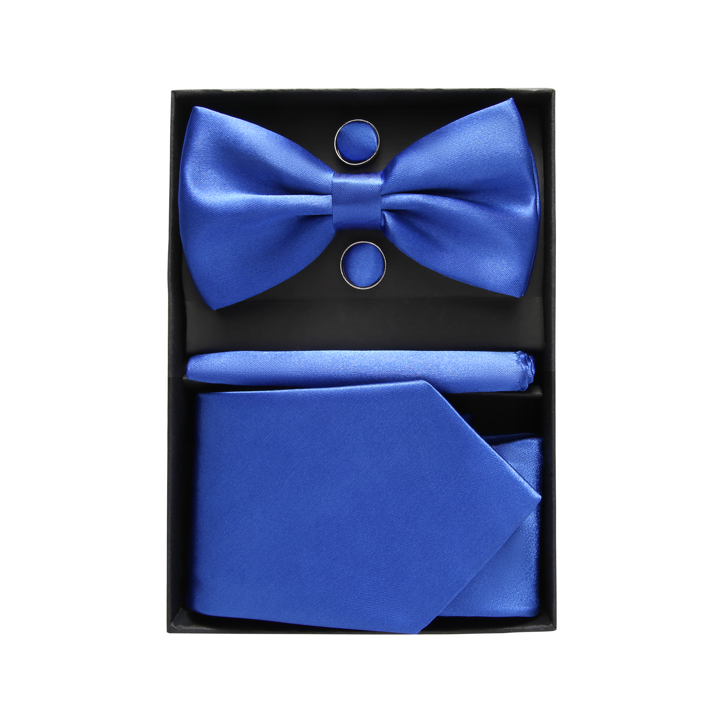 blue bow tie