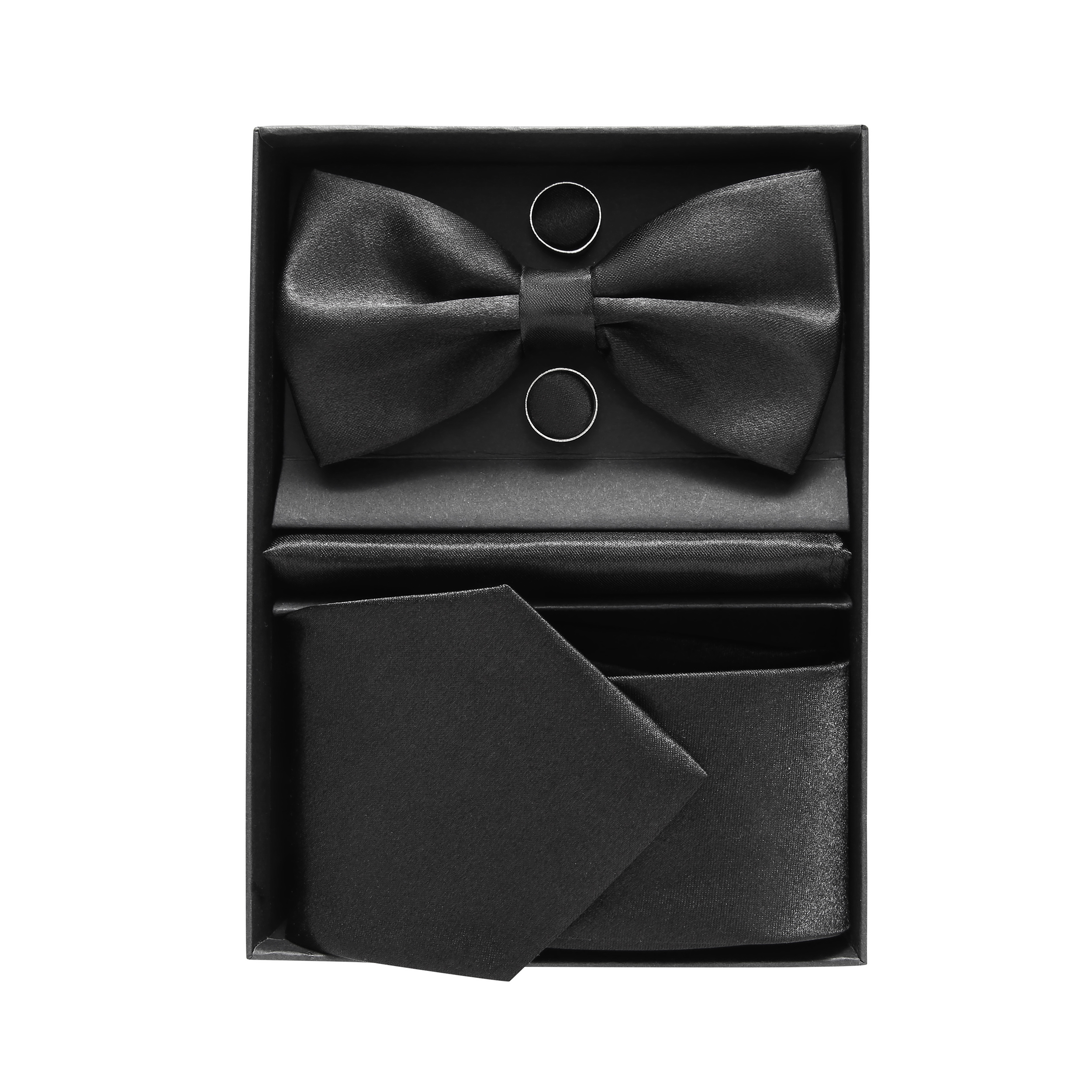 Black neck tie