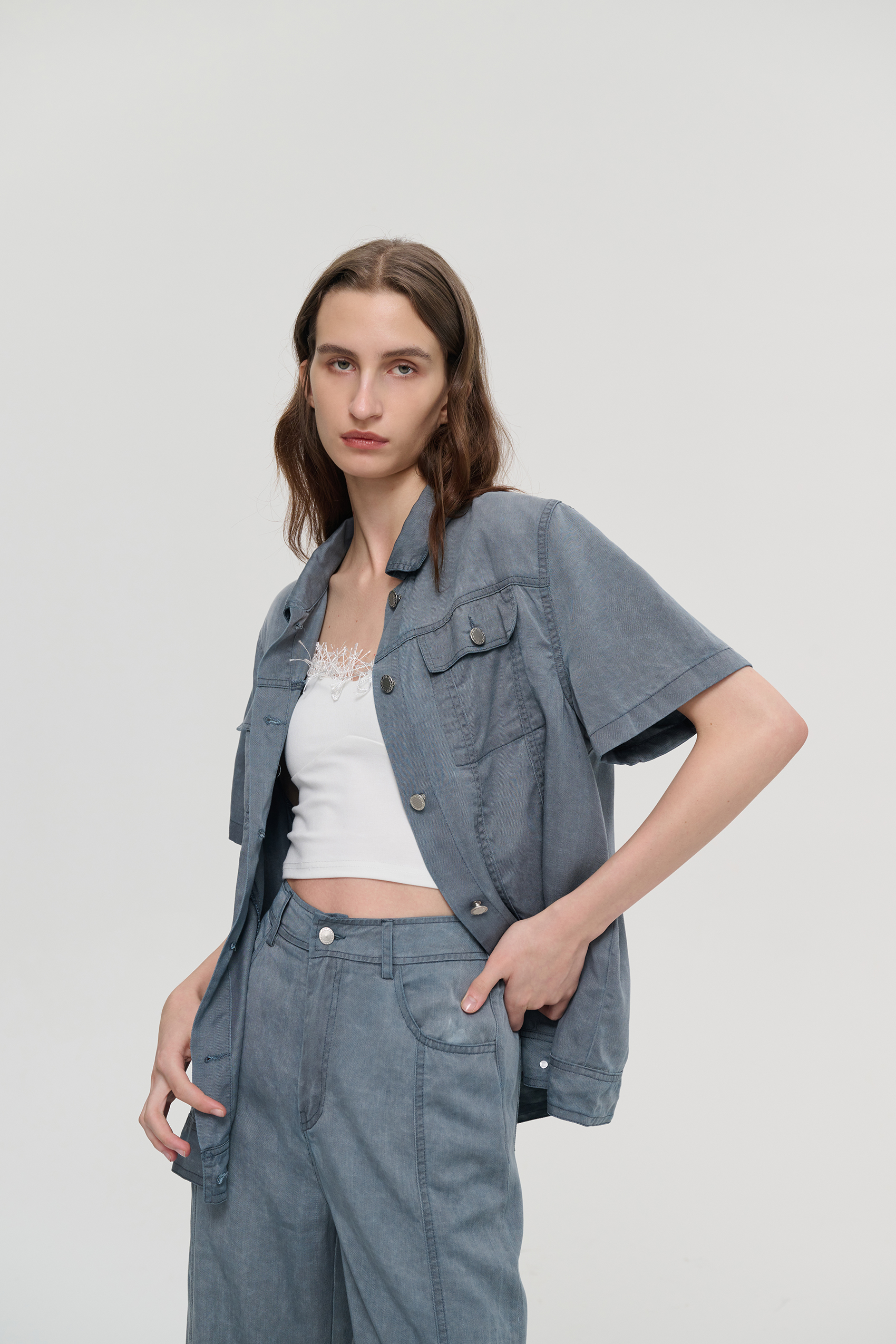 Ancosti short sleeve collared shirt