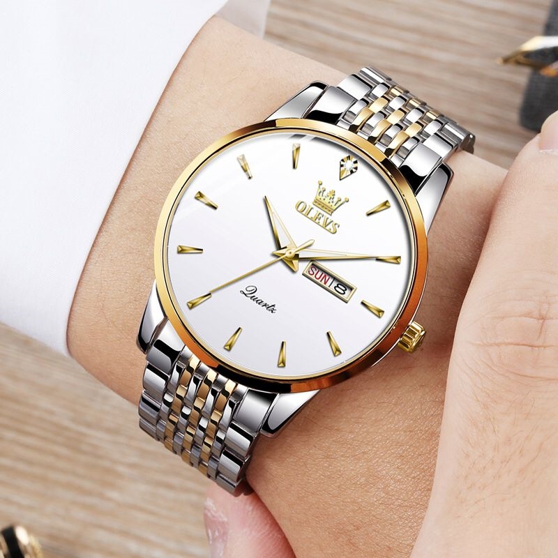 Swiss certified original quartz men's watch business waterproof