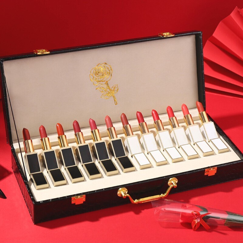 China Wind Mouth Red Set Gift Box 12 Pack of 12 Constellations [Luxury Gift Box]
