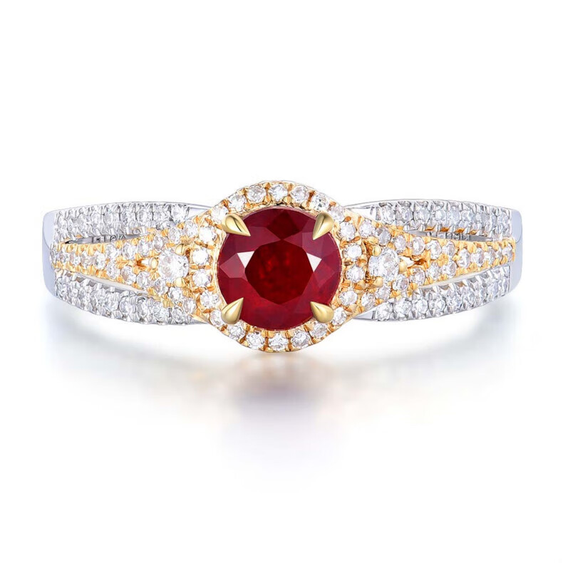 Ring women pigeon blood red ruby ring fashion design for girlfriend fo