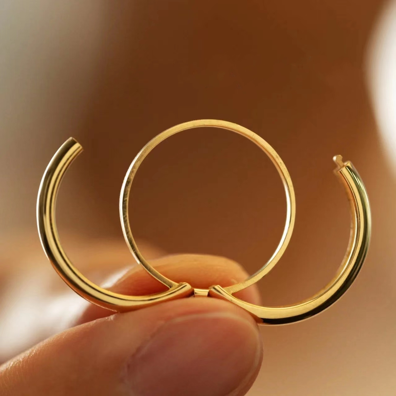 Personalized 24k ring, free processing engraving