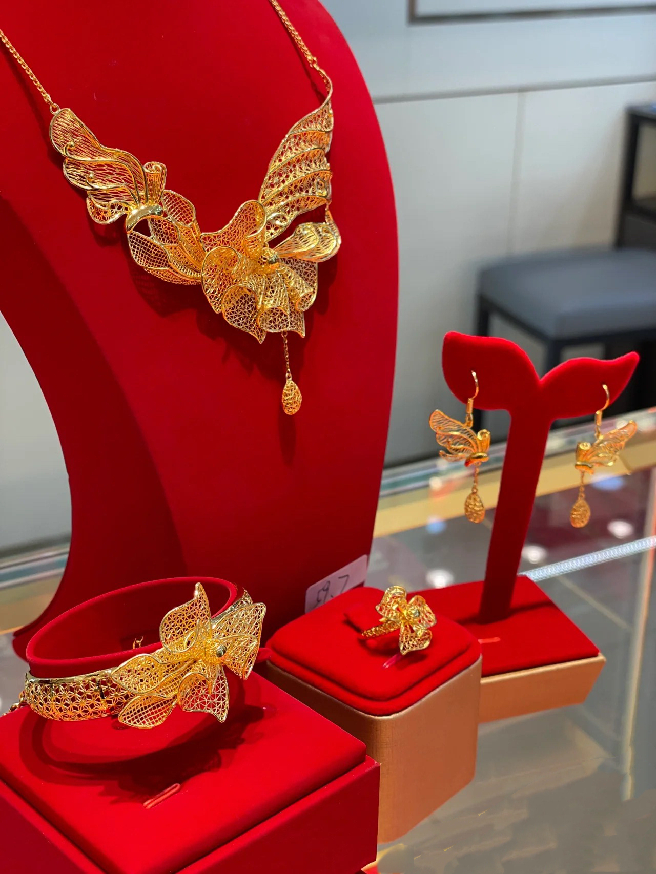 Jewelry Gold Wedding Set Gold Jewelry