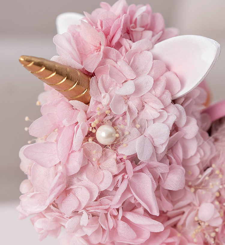 Unicorn perpetual flower acrylic gift box