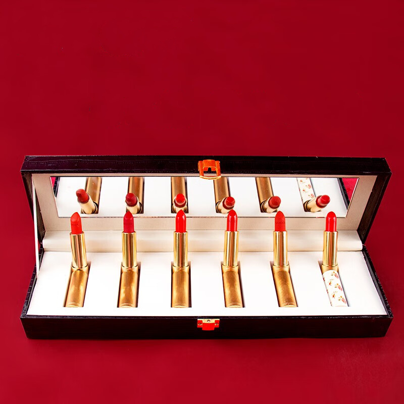  Lipstick gift box to send your wife birthday gift to your girlfriend exclusive luxury [6 sets]